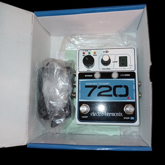 Electro-Harmonix ~ 720 Looper Stereo Effects Pedal - OPEN BOX NEW CONDITION - Picture 2 of 8